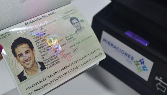 Pasaporte biométrico - Perú